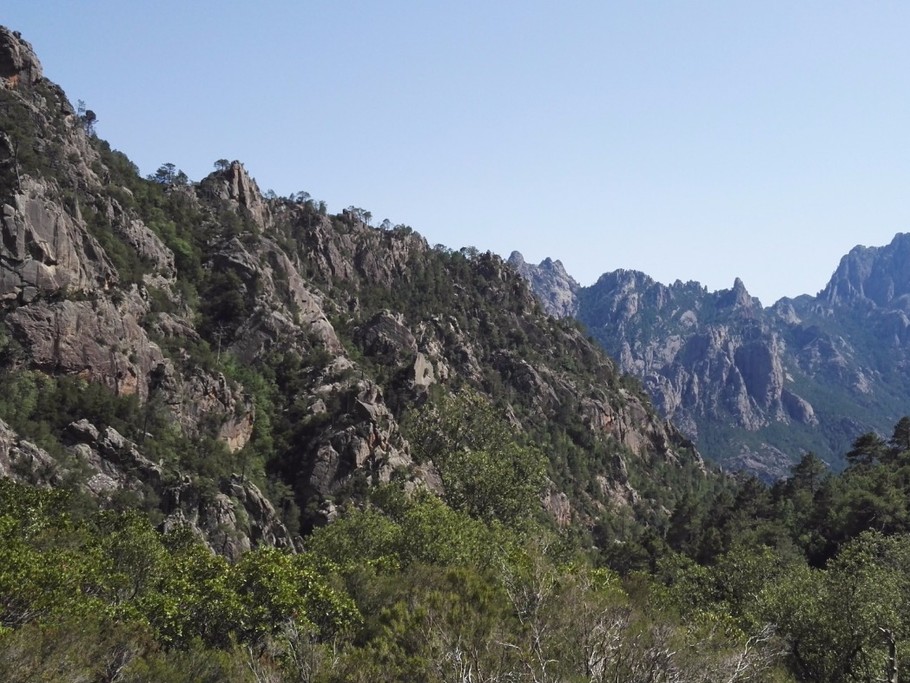 Du côté des Aiguilles de Bavella.