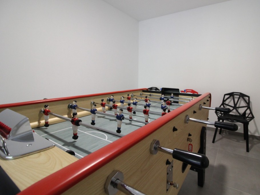 Espace jeux avec baby-foot- Domaine de l'étang à Ban-sur-Meurthe-Clefcy Vosges
