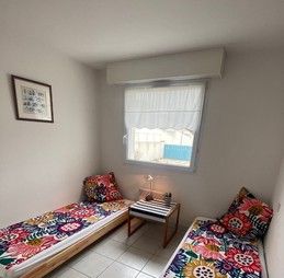 Bedroom 2 beds 80 1st level