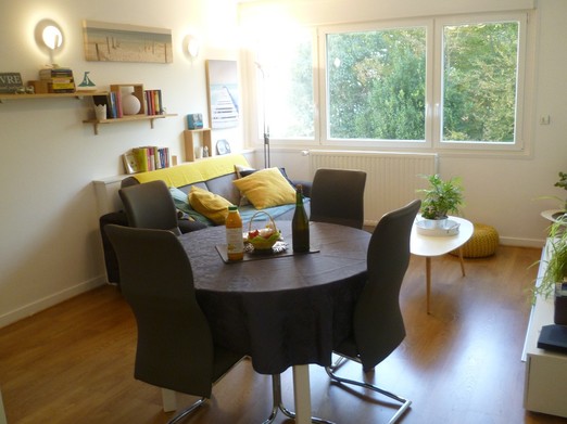 Appartement lumineux avec vue sur haies boissées