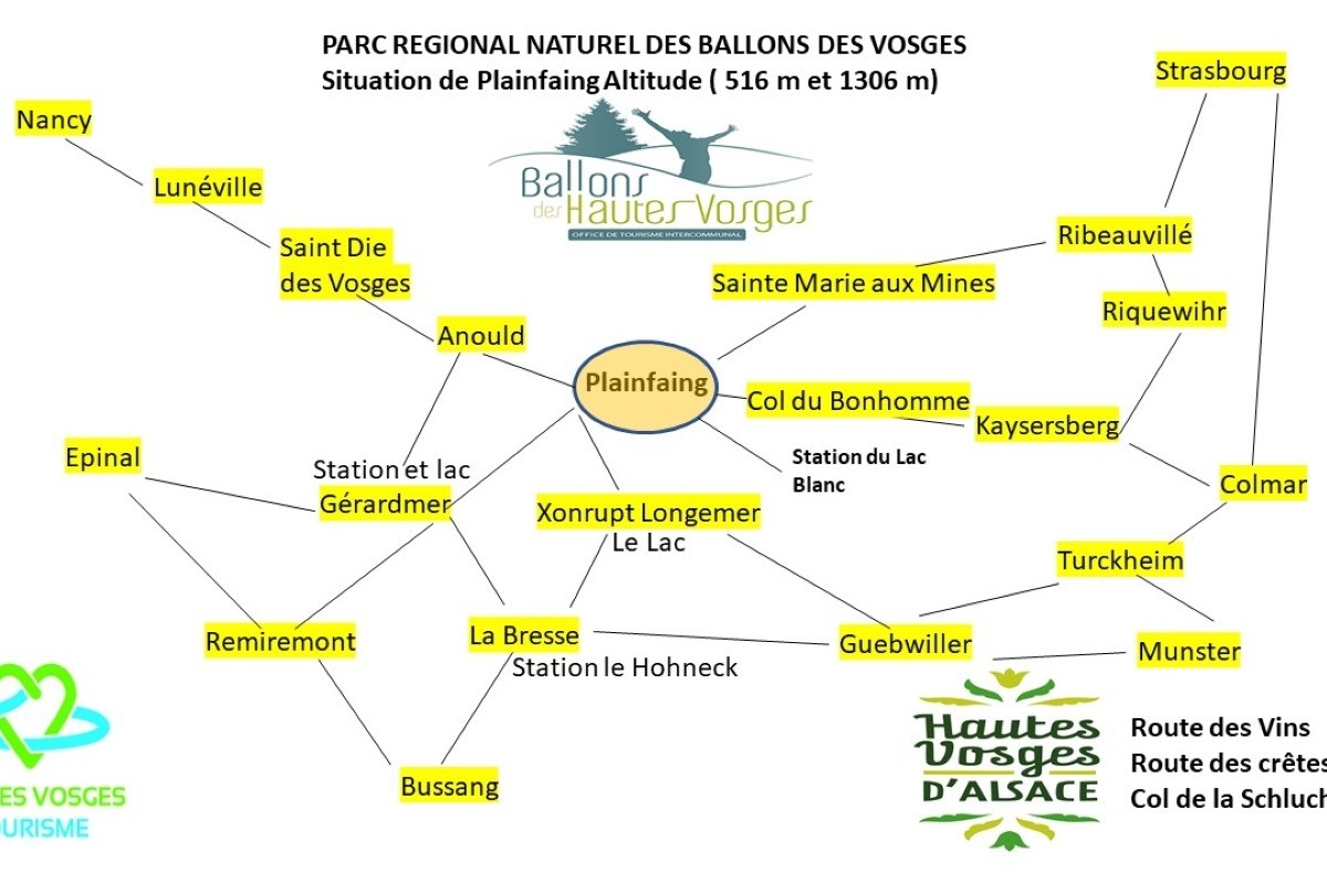 Chambre d'hôtes au cœur des Vosges et proche de l'Alsace