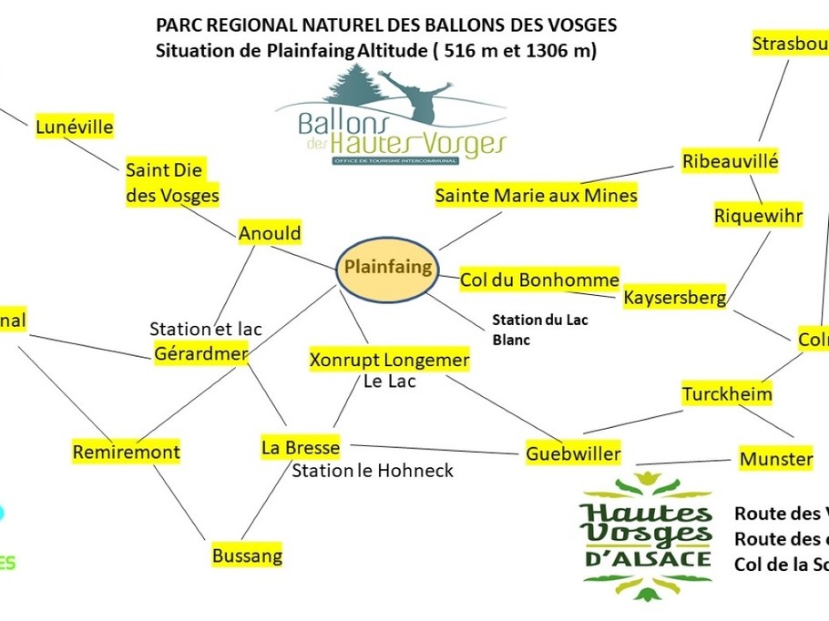 Chambre d'hôtes au cœur des Vosges et proche de l'Alsace