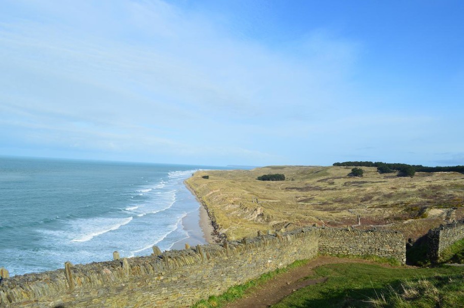 plage d'Hatainville à marée haute