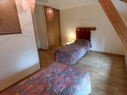 chambre avec 2 lits simples 2ème étage
