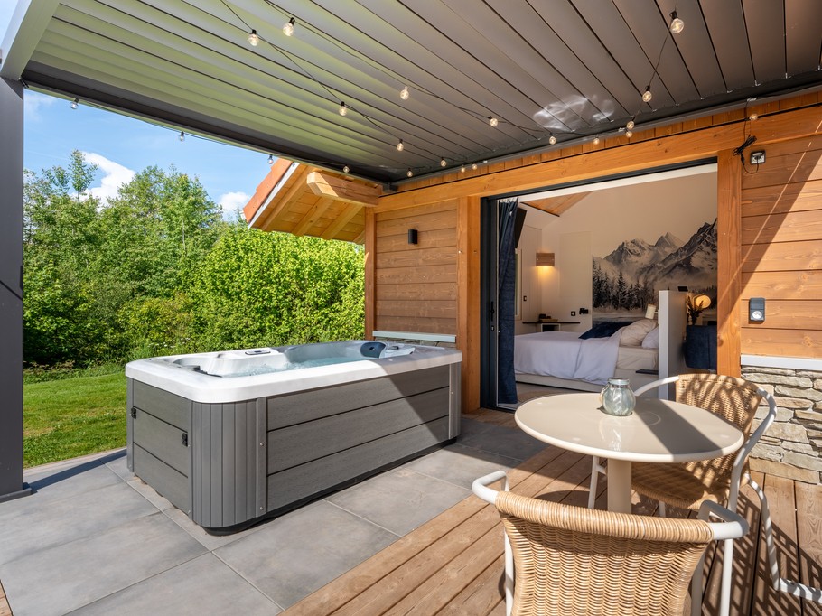 Scandi'Blue Terrace - Domaine Epic Chalets
