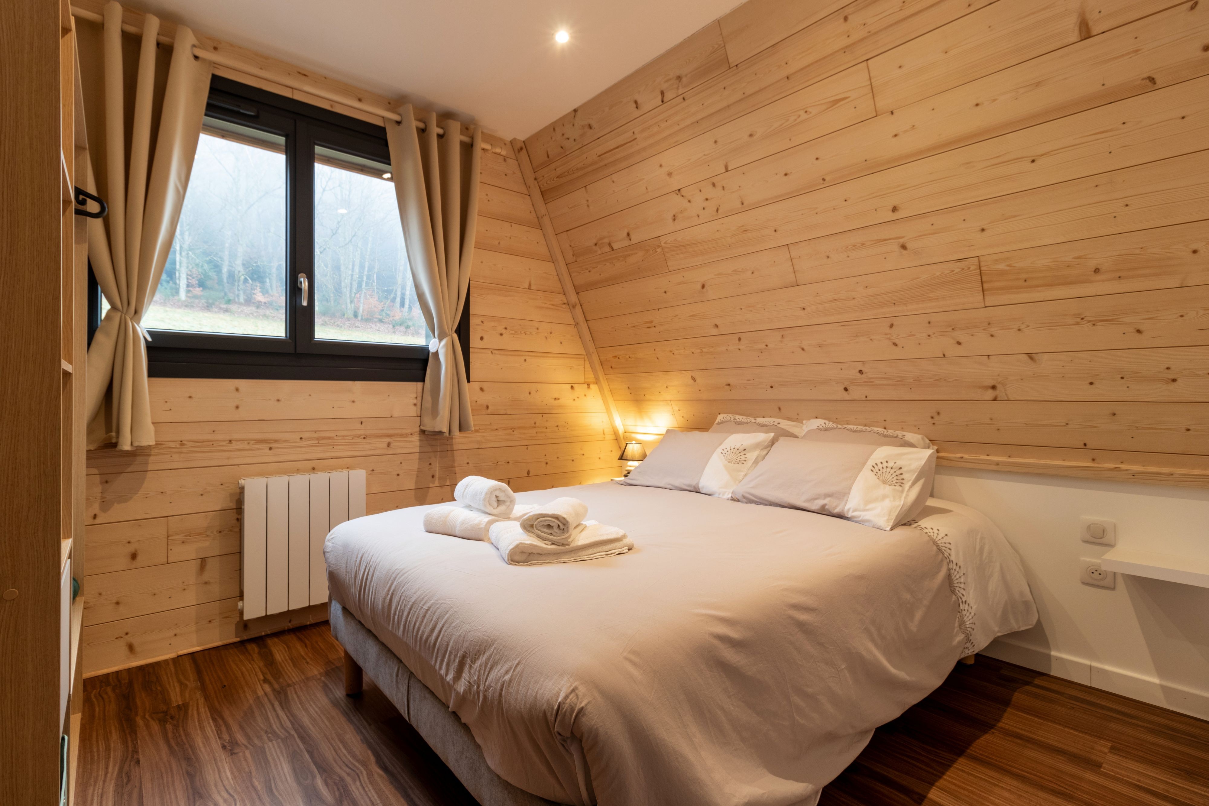 Chambre 1 - Chalet à l'Orée des Biches - Anould - Vosges