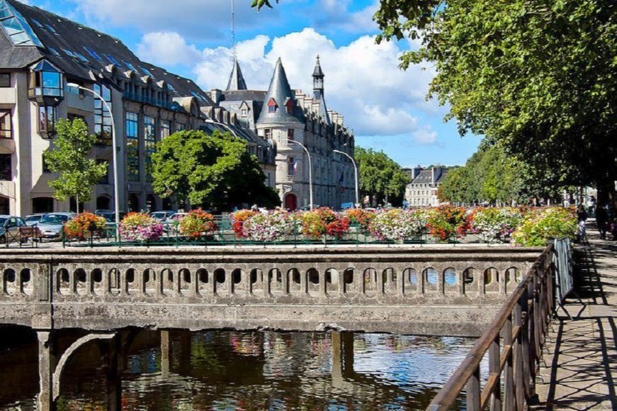 Les quais de Quimper