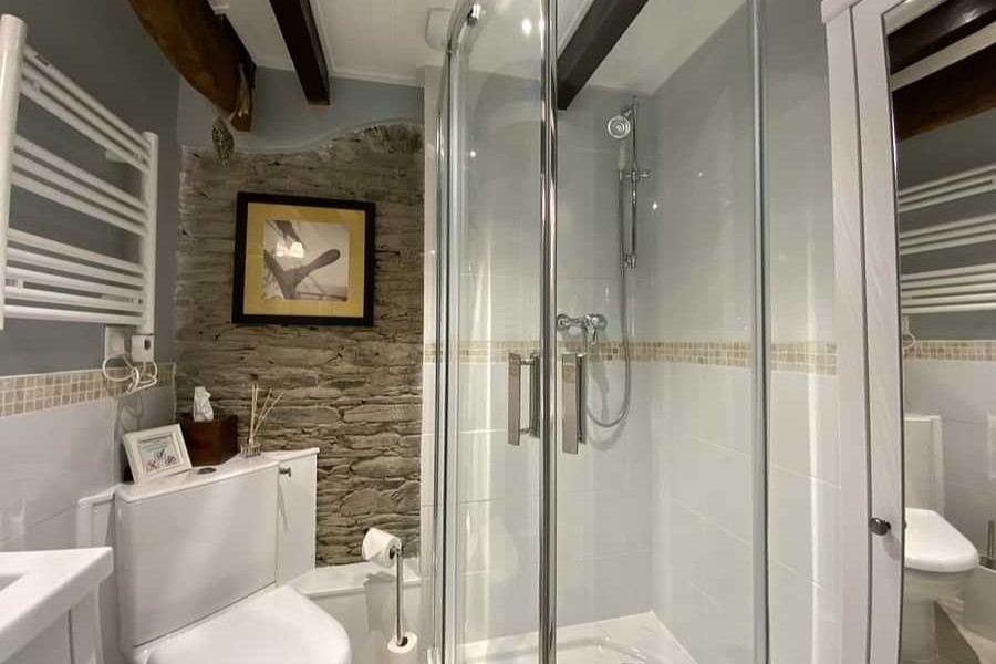 Salle d'eau privative à la chambre avec WC