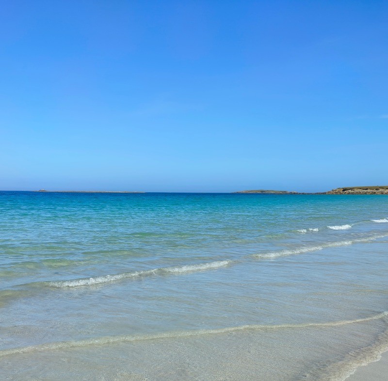 Beach a stone's throw from the house