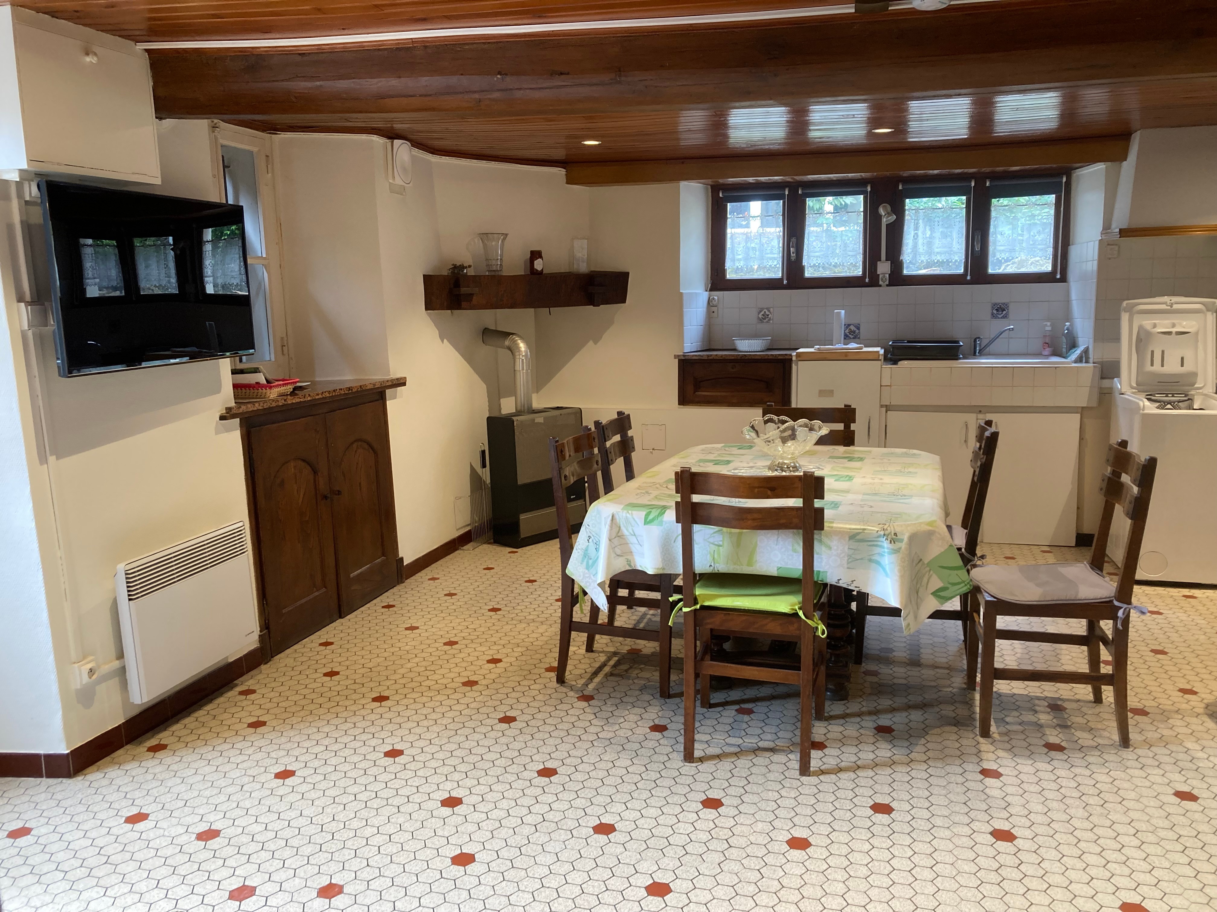 living room kitchen