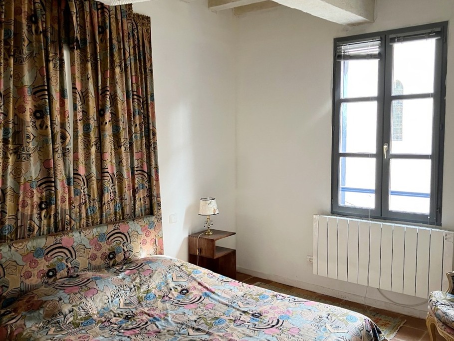 chambre blason bleu à Castelnau de Montmiral (Tarn près de Toulouse)