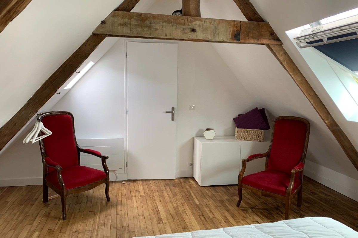 Etage 2 (vue2): chambre 4 avec 1 lit 160