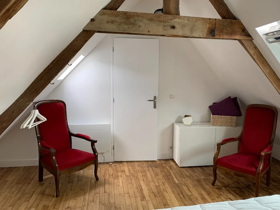 Etage 2 (vue2): chambre 4 avec 1 lit 160