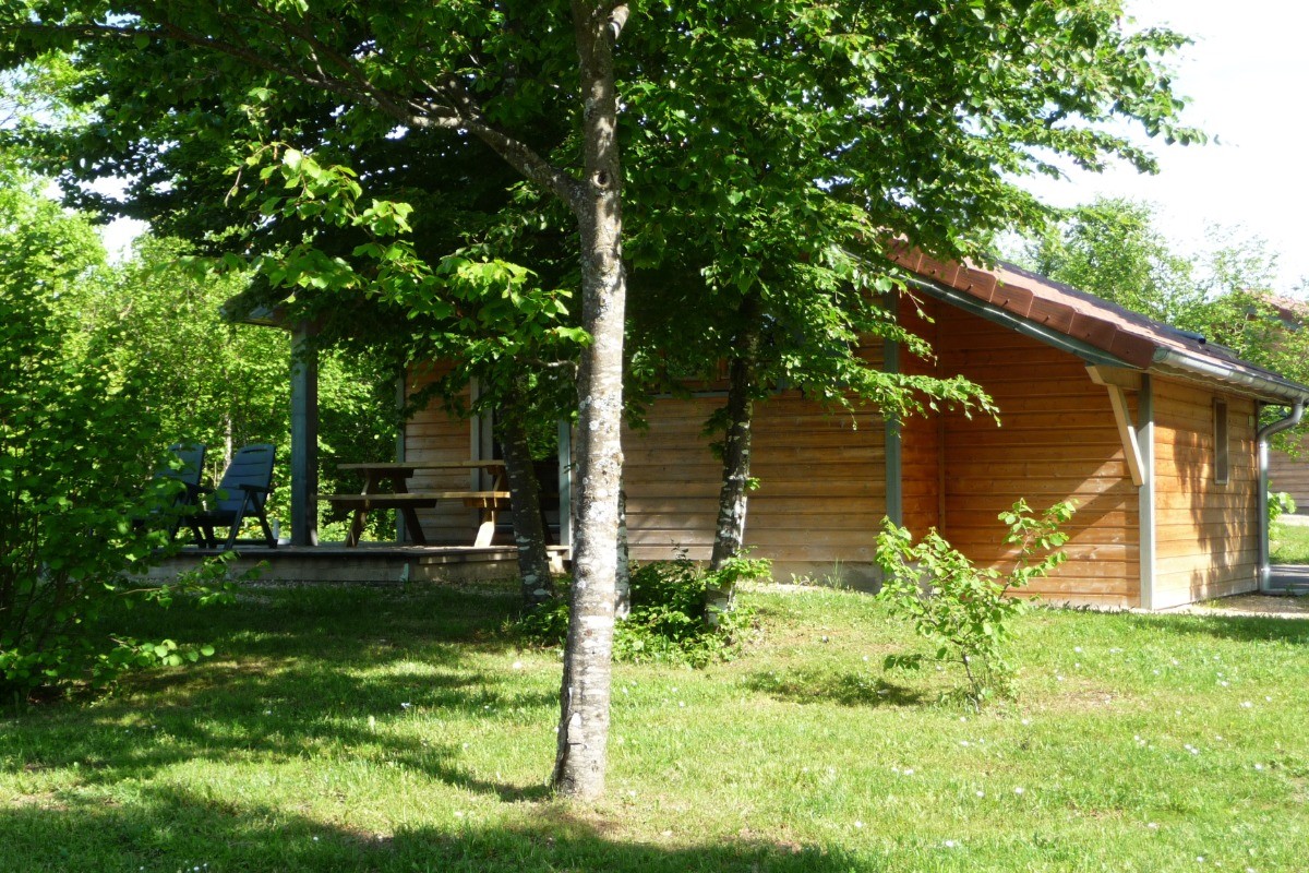 Un de nos chalet en été