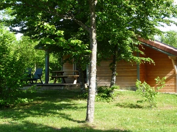 Un de nos chalet en été