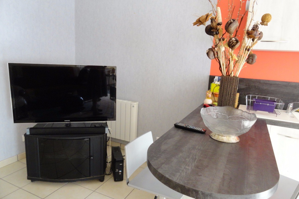 Table haute dans la cuisine
