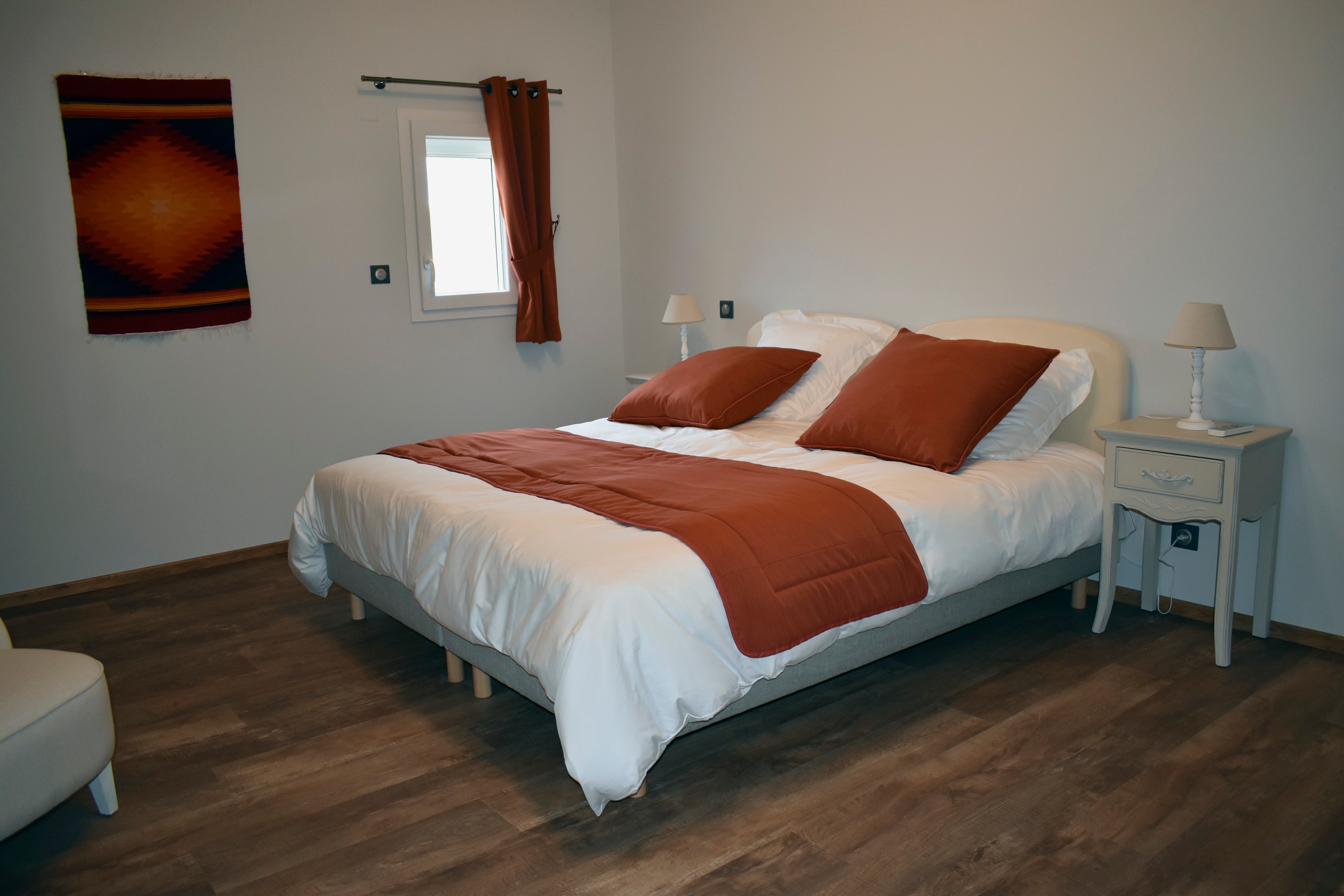 chambre canna 1 lit king size ou 2 lits en 90