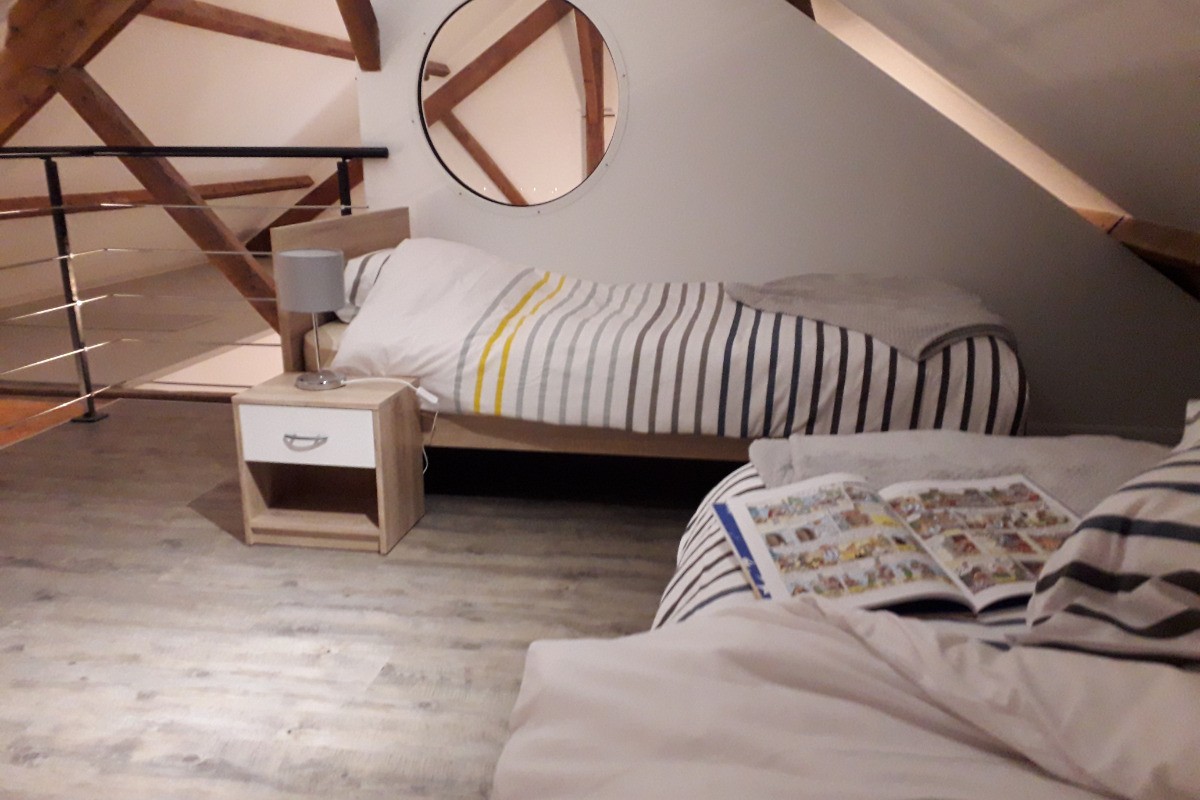 Gîte Lucien - chambre mezzanine
