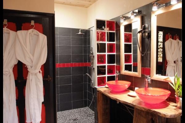 Douche hydromassante