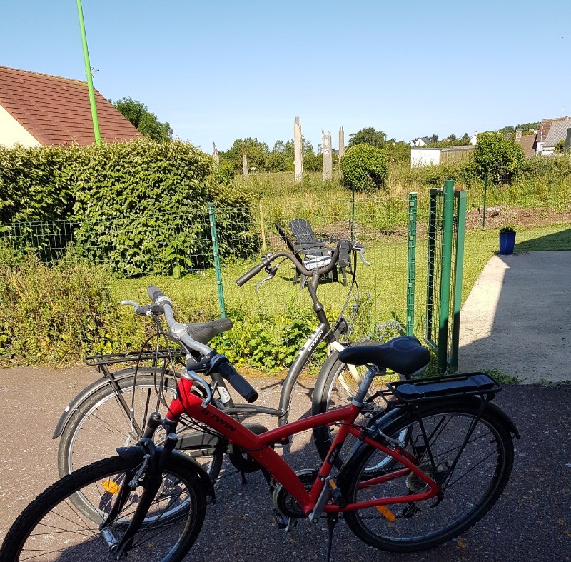 vélos disponibles au gîte