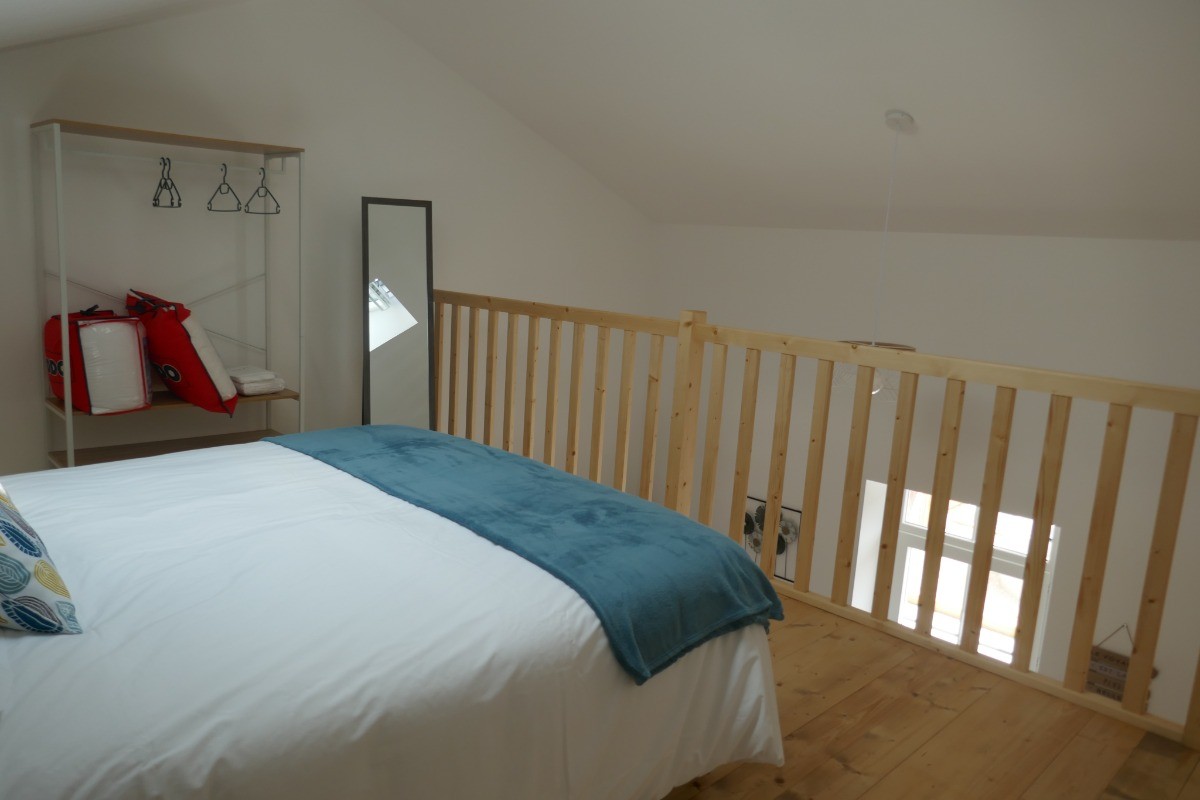 Chambre en mezzanine
