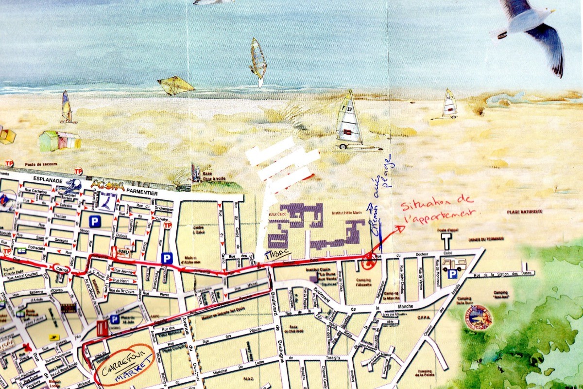 Plan situation de l'immeuble