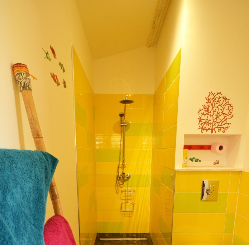 Bungalow Bois avec jacuzzi privatif - Poz Lagon chambre d'hôtes la Saline les bains