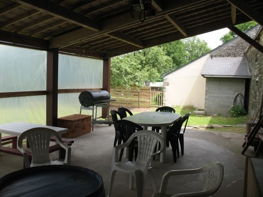 Terrasse couverte de 45 M2