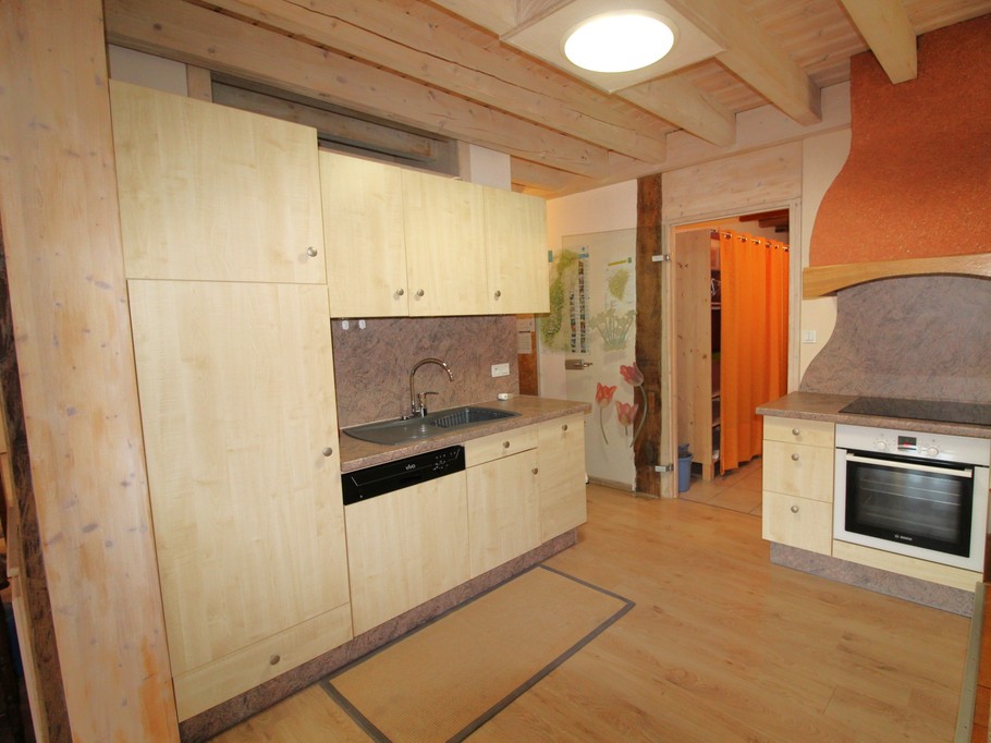 Cuisine  - Gîte "Le Grenier du Roc" ancienne ferme au cœur des Vosges à Basse-sur-le-Rupt