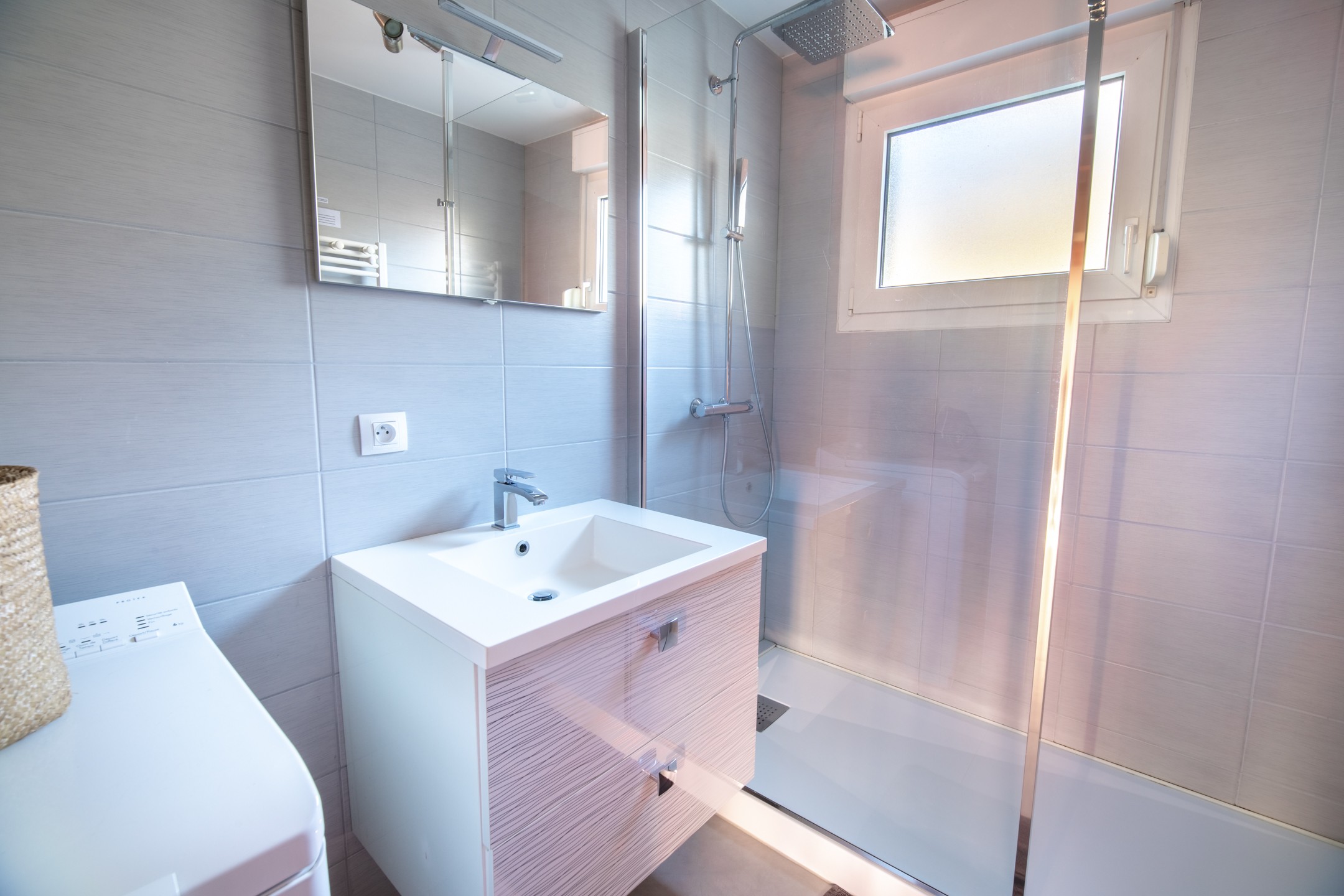 Salle d'eau - Gîte "Le Cosy dream des Xettes" Gérardmer