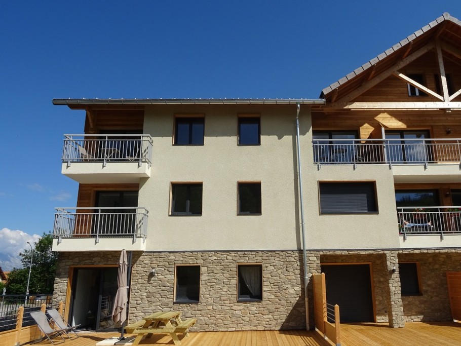 Résidence les Vallons : Appartement rdc dans Résidence haut de gamme, 43 m2 4/6 personnes, 2 chambres, terrasse 30 m2, vue piste de ski à Ancelle