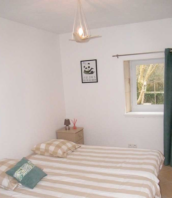 Chambre 2 avec deux lits en 90