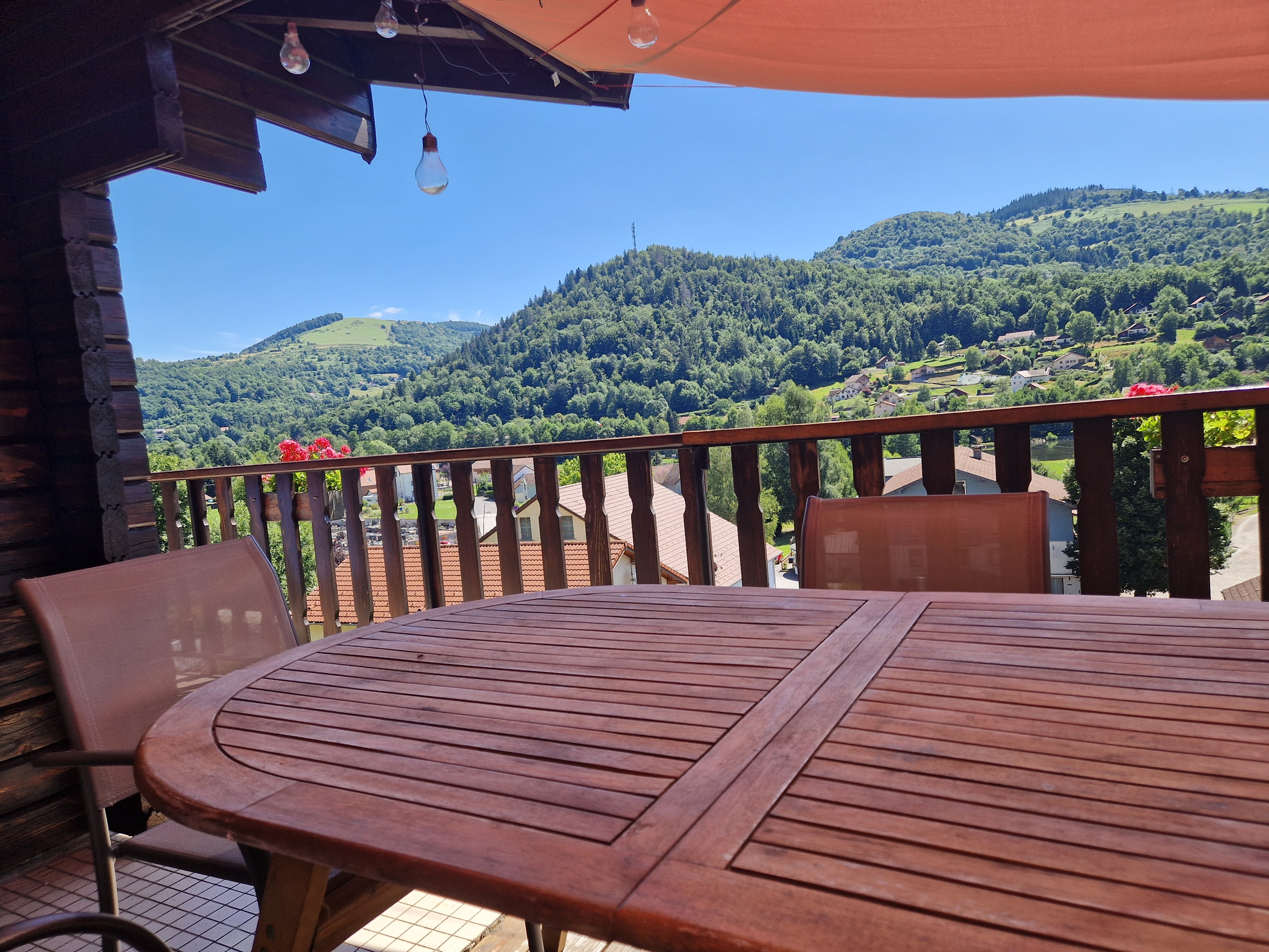 Chalet Pervenche, terrasse