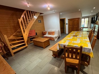 Espace salon / séjour - Gîte Jonquille - Domaine de la Prairie des Prés