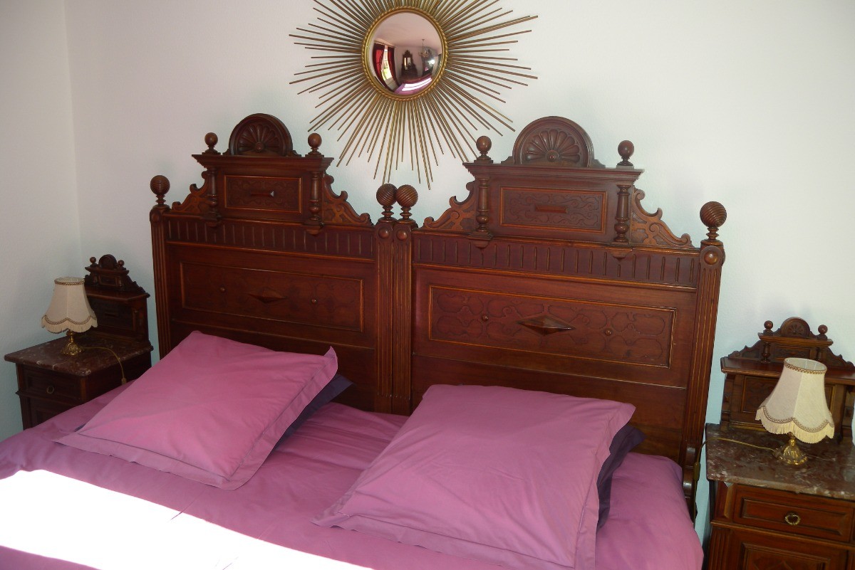 Chambre double au-rez-de-chaussée