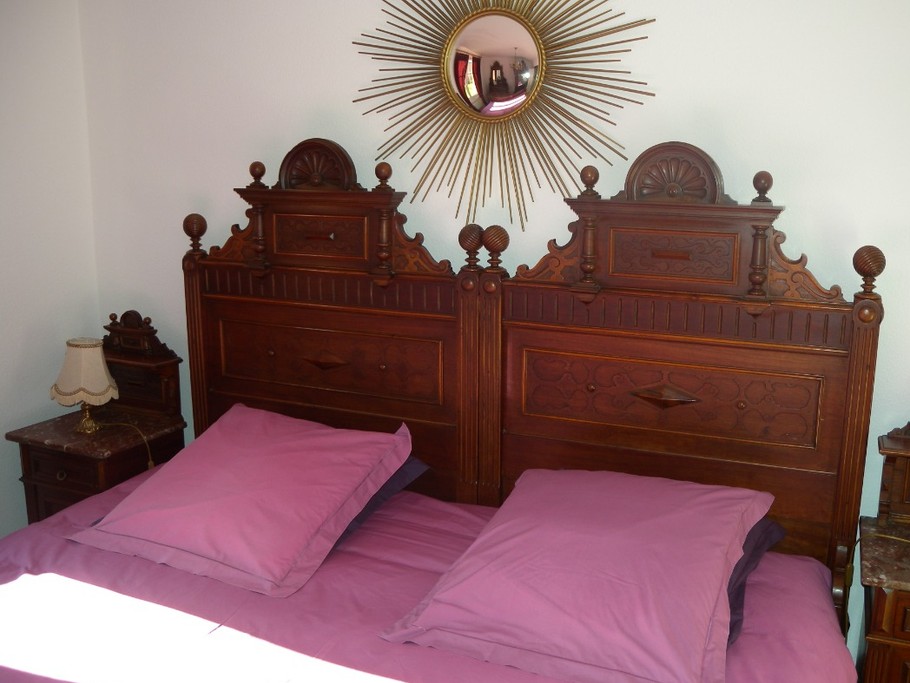 Chambre double au-rez-de-chaussée