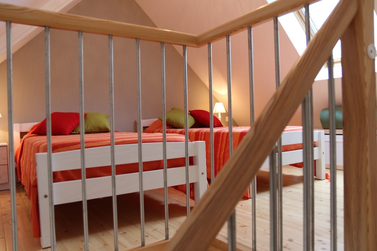 Chambre en mezzanine