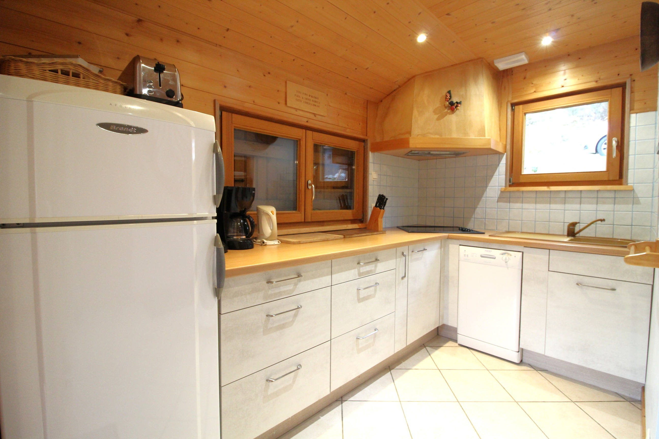 Cuisine - Chalet des Grands Ducs, avec vue panoramique, dans les Vosges