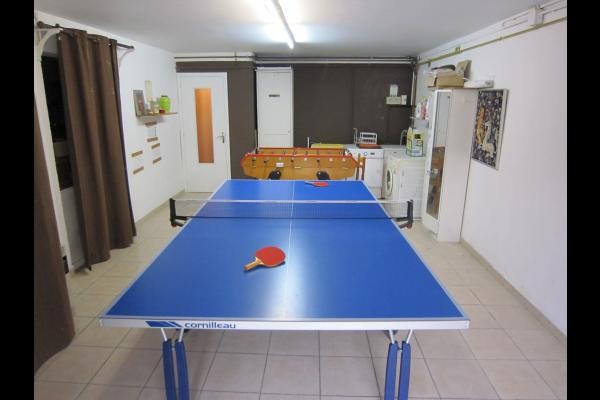 tennis de table et baby foot