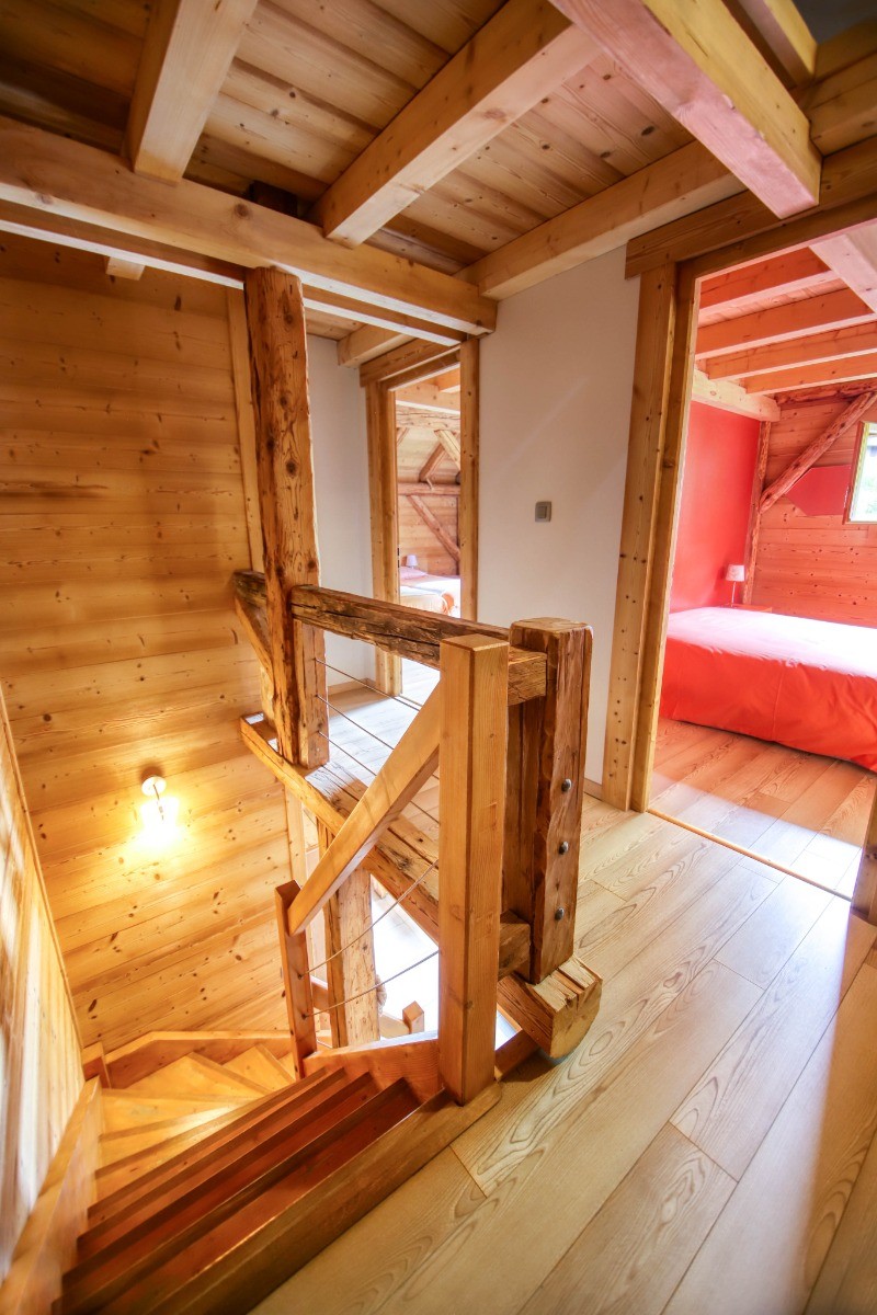 couloir desservant les chambres