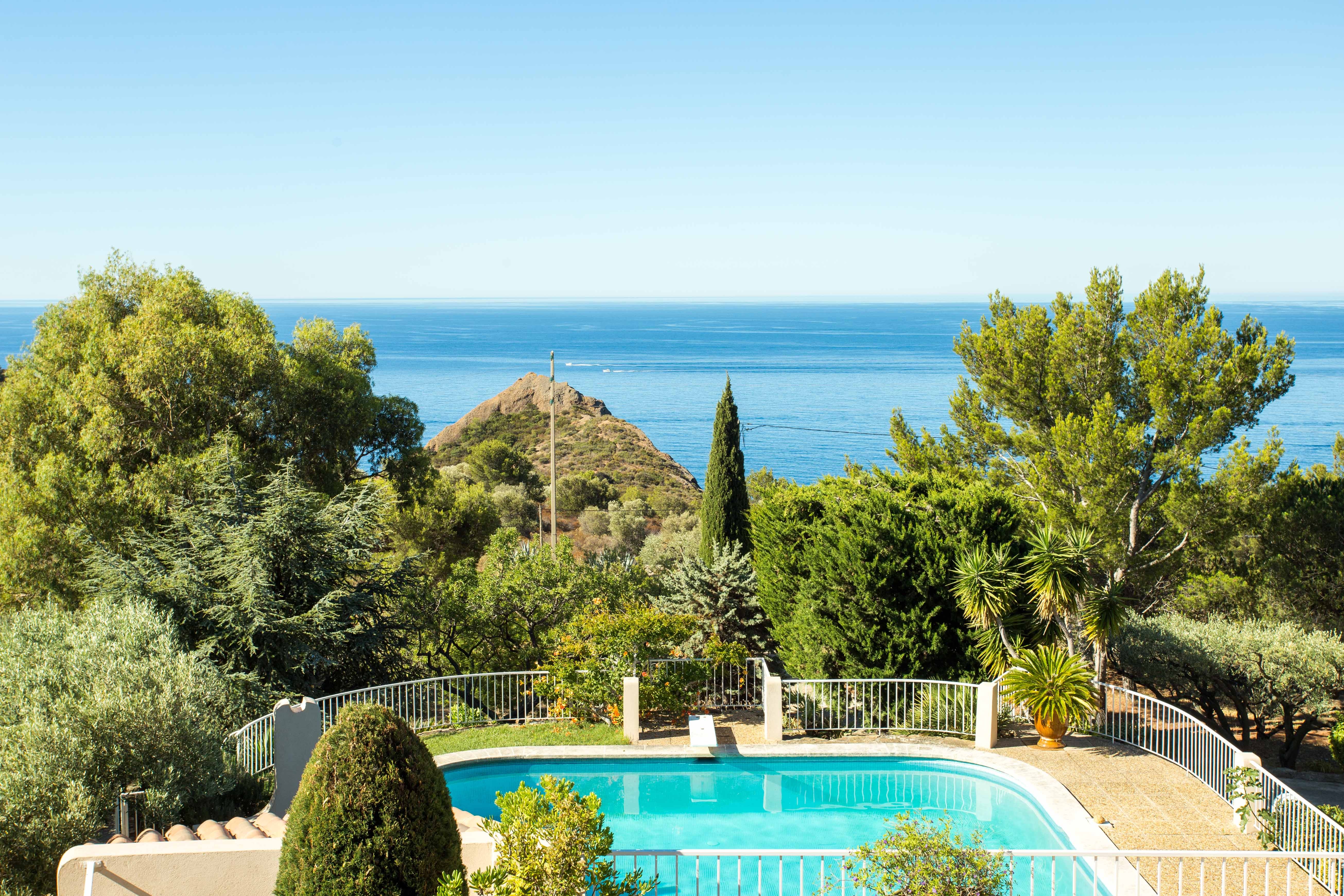 Vue piscine
