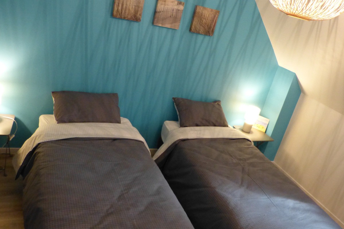 chambre bleue étage