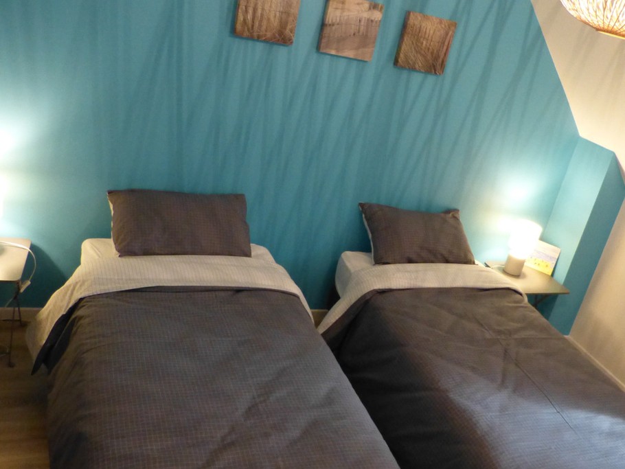 chambre bleue étage