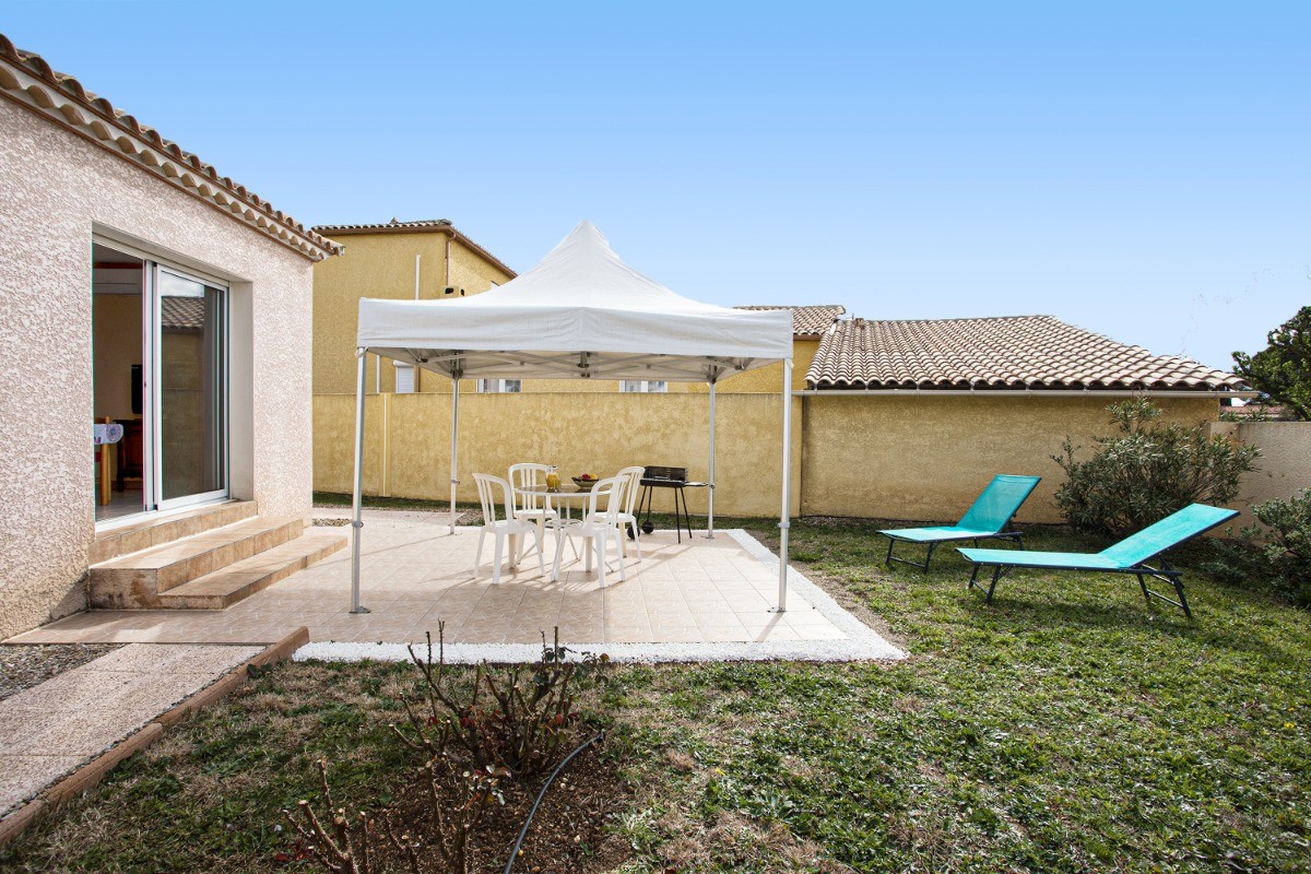 Jardin et terrasse privée Marseillan