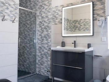 Chambre terre et Azur