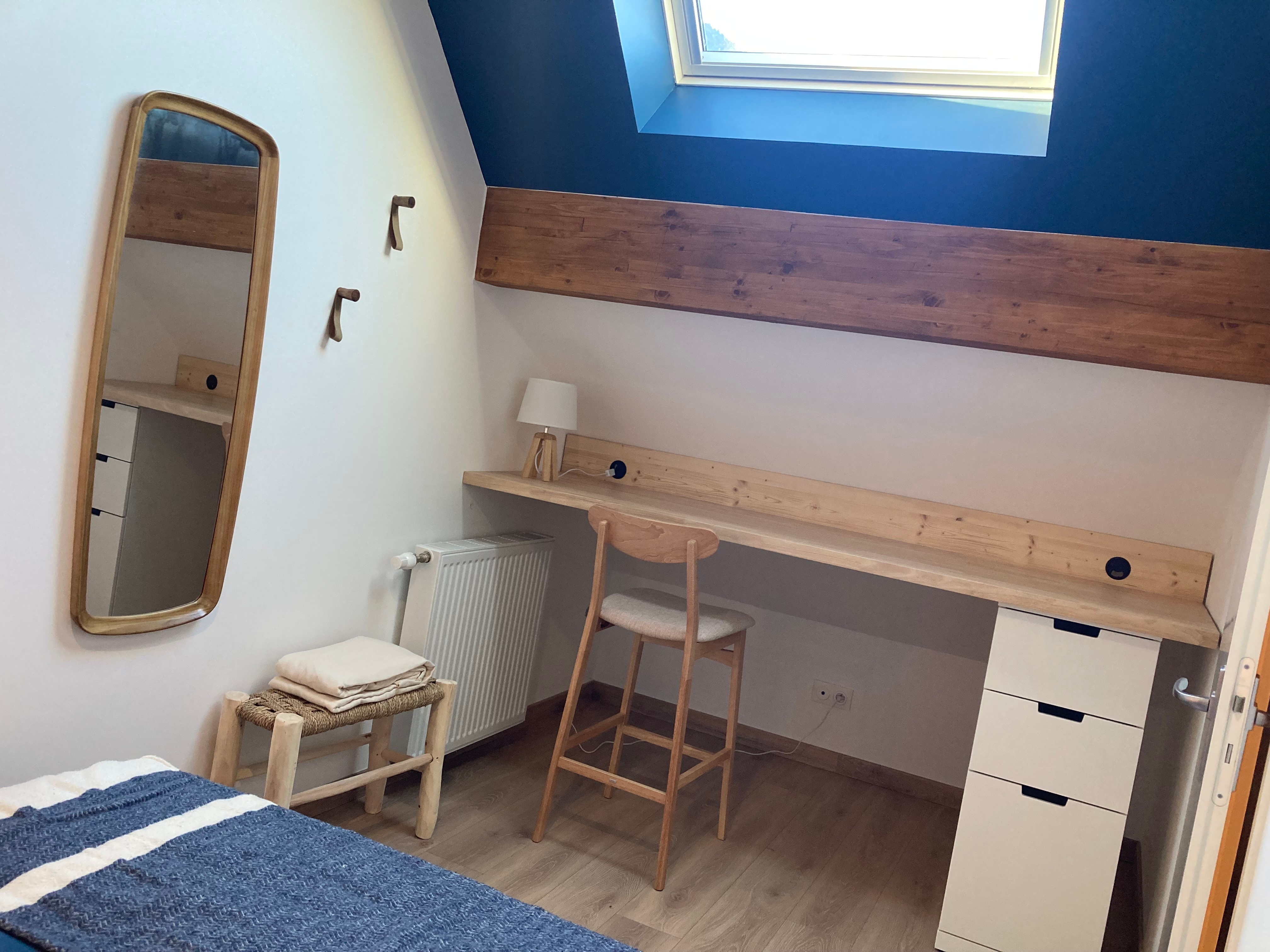 2ème chambre lit 160 et bureau