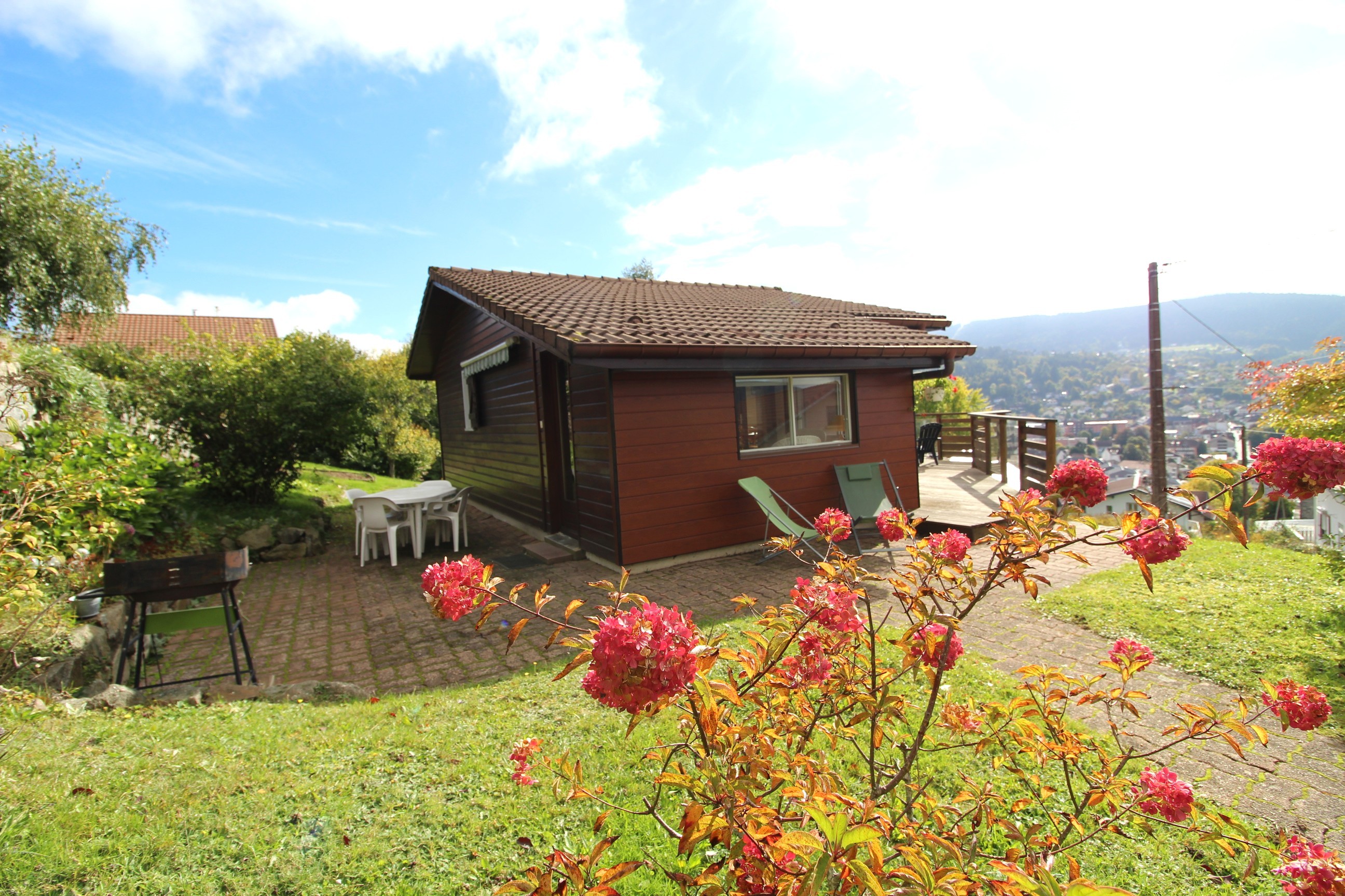 Chalet de Grany, indépendant, avec vue panoramique sur le lac de Gérardmer
