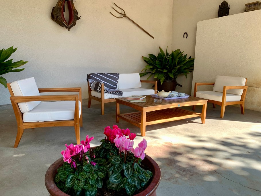 Coin salon extérieur