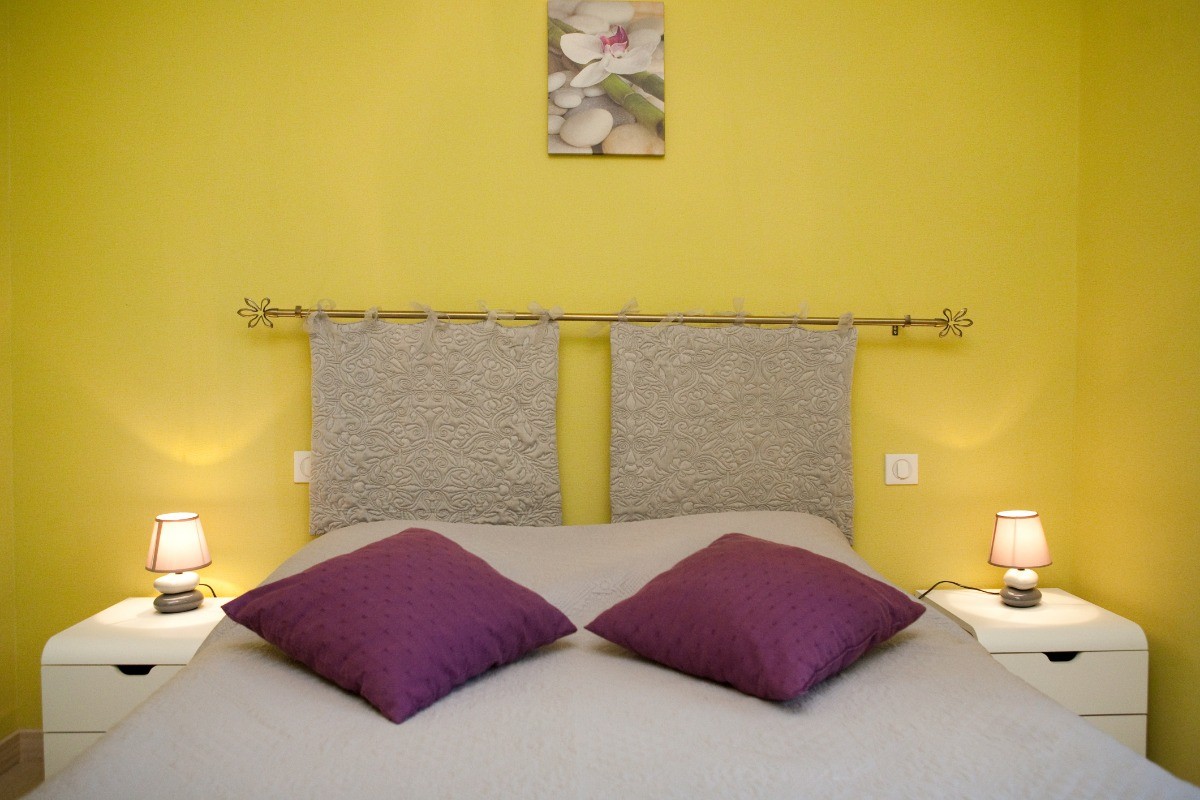 Gîte Clévacances - Logis du Castelviel - Albi - Tarn - Occitanie -Sud-Ouest - Chambre