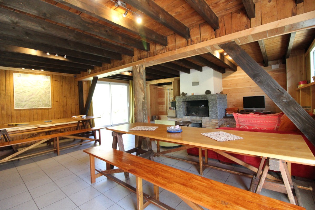 Salon/ séjour - Gîte des Ecorces